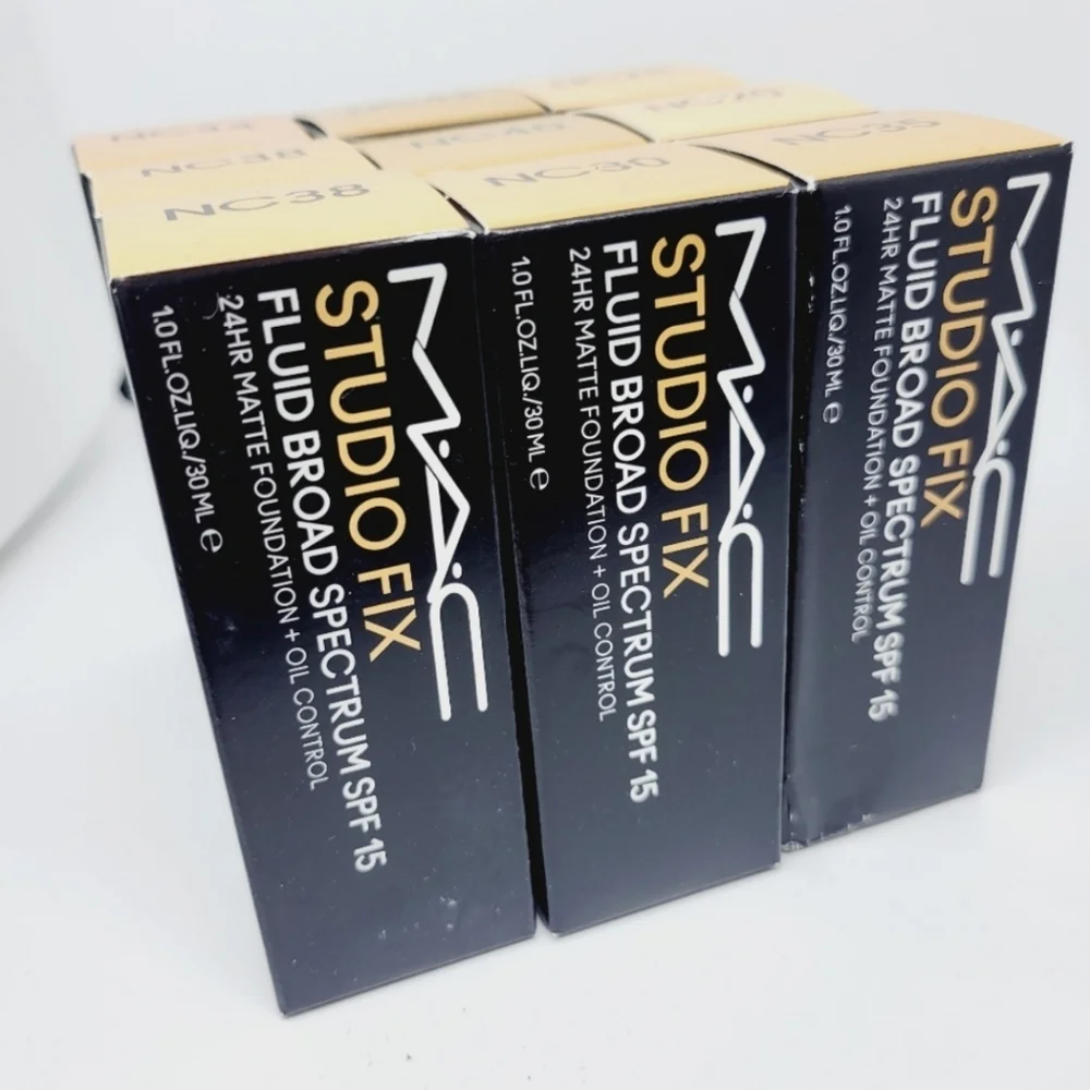 N6.5 Mac Studio Fix SPF15 24Hr Matte Foundation + Oil Control Brand New In Box